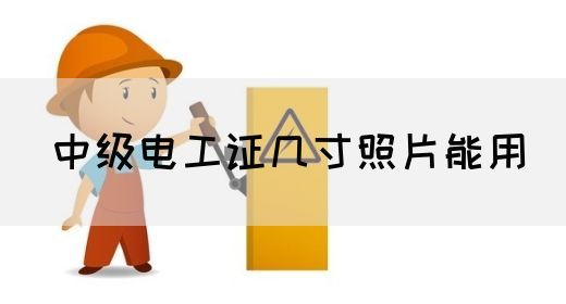 中级电工证几寸照片能用(图1)