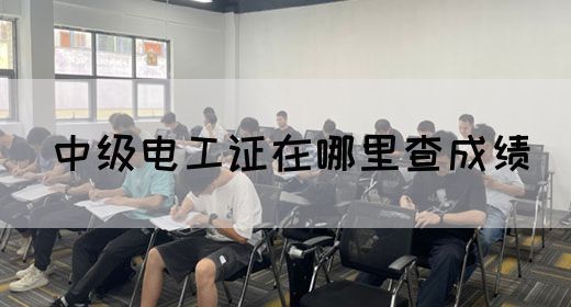 中级电工证在哪里查成绩(图1)