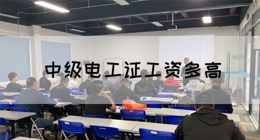 中级电工证工资多高(图1)