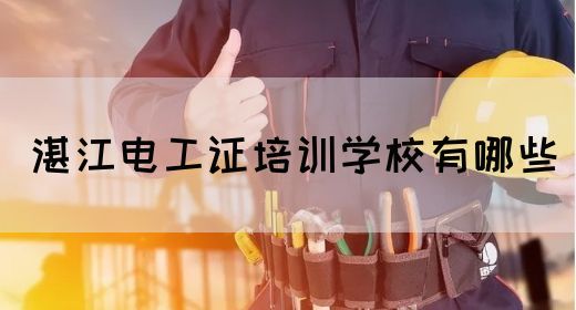 湛江电工证培训学校有哪些